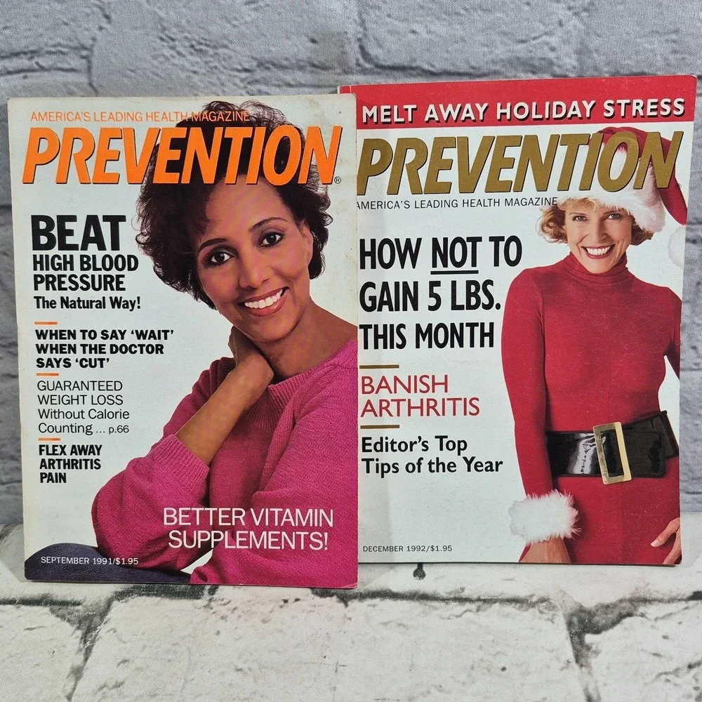 Prevention Magazine Lot Of 10 Vintage 90's